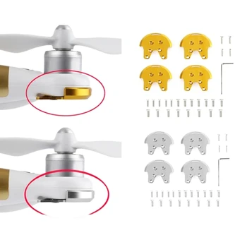 

4pcs/set Aluminum Alloy Motor Protection Mount Base for Phantom 3 RC Drone 23GD