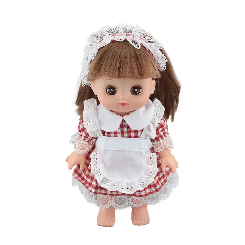 Милый полосатый комбинезон для 25 см Mellchan Baby Doll аксессуары для одежды