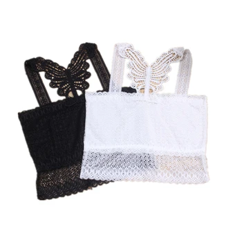 

New Arrival Hollow Butterfly Y Back Lace Anti Emptied Tops Singlet Women Sexy Clothes