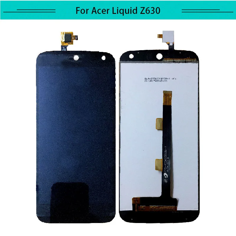 

Double-U 1pc For Acer Liquid Z630 Z630s Full LCD Display Assembly with Touch Screen Glass Digitizer Free Shipping