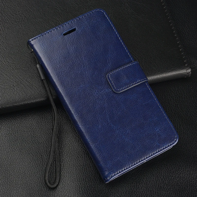ZJ Navy Blue Высококачественный чехол-держатель для телефона с отделением для карт для Xiao mi A1 mi A2 A3 Lite, PU кожаный чехол для Xiao mi A2 Lite A1, откидной Чехол - Цвет: ZJ Navy Blue