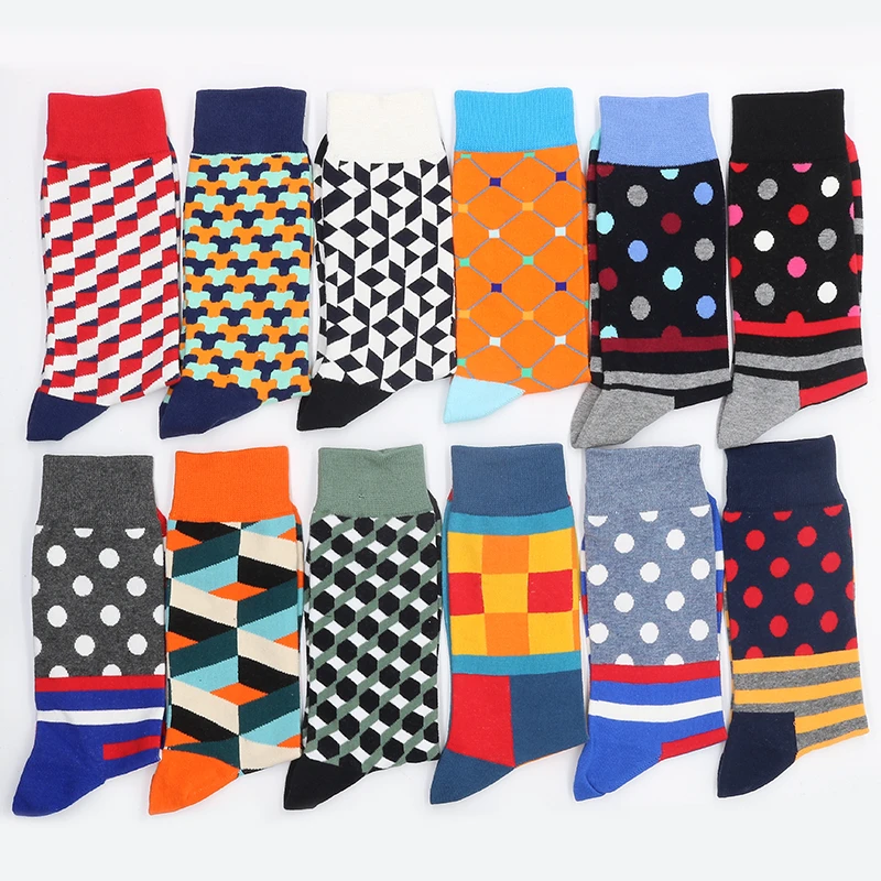 

Men's Cotton Happy Socks Women's Print Funny Gifts Winter Warm Set Christmas Sock From The Factory Dropshipping Contact Us