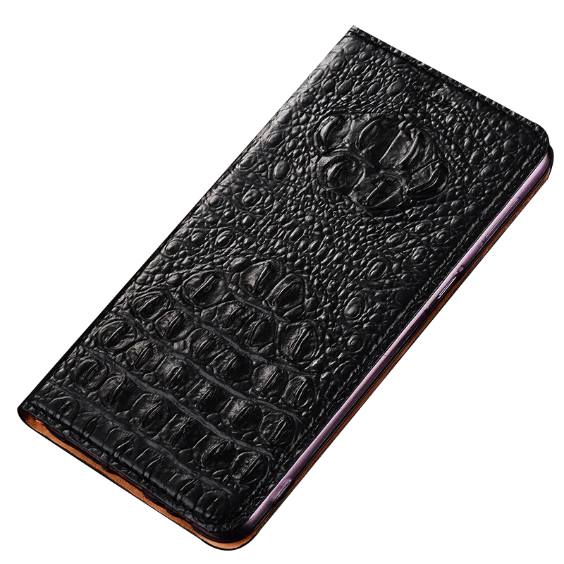 Для huawei P smart чехол с крокодиловым узором Флип из натуральной кожи Мягкая силиконовая задняя крышка для huawei P smart Coque