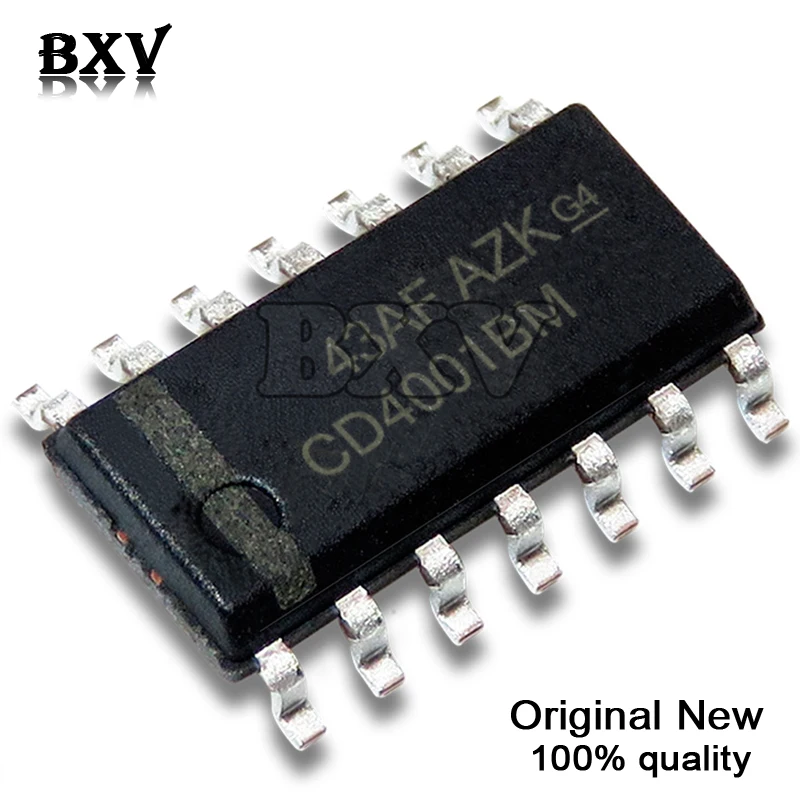 20PCS CD4001BM SOP-14 CD4001 SOP SMD new original | Электронные компоненты и принадлежности