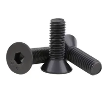 10.9 BSW inch countersunk head hexagon socket head screws / UNC American flat head hexagon socket head bolts 5Pcs