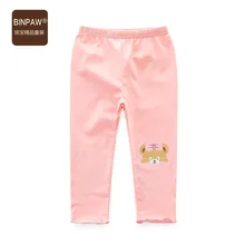 Новинка года; Стильная летняя одежда для девочек; леггинсы в Корейском стиле; Капри с рисунком медведя для больших мальчиков; Легкие дышащие леггинсы