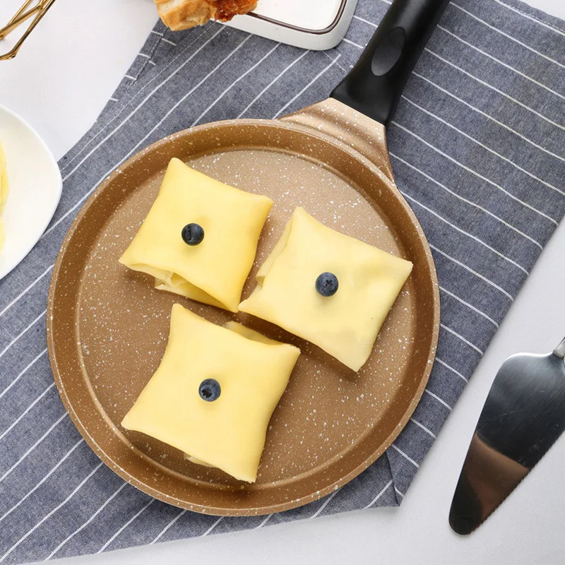 Антипригарная сковорода Сковорода для блинов 8 дюймов антиобжигающая ручка