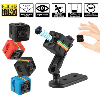 

1080P SQ11 Mini Car DV DVR Camera Dash Cam IR Night Vision 1080P Dash cam + back clip + USB cable
