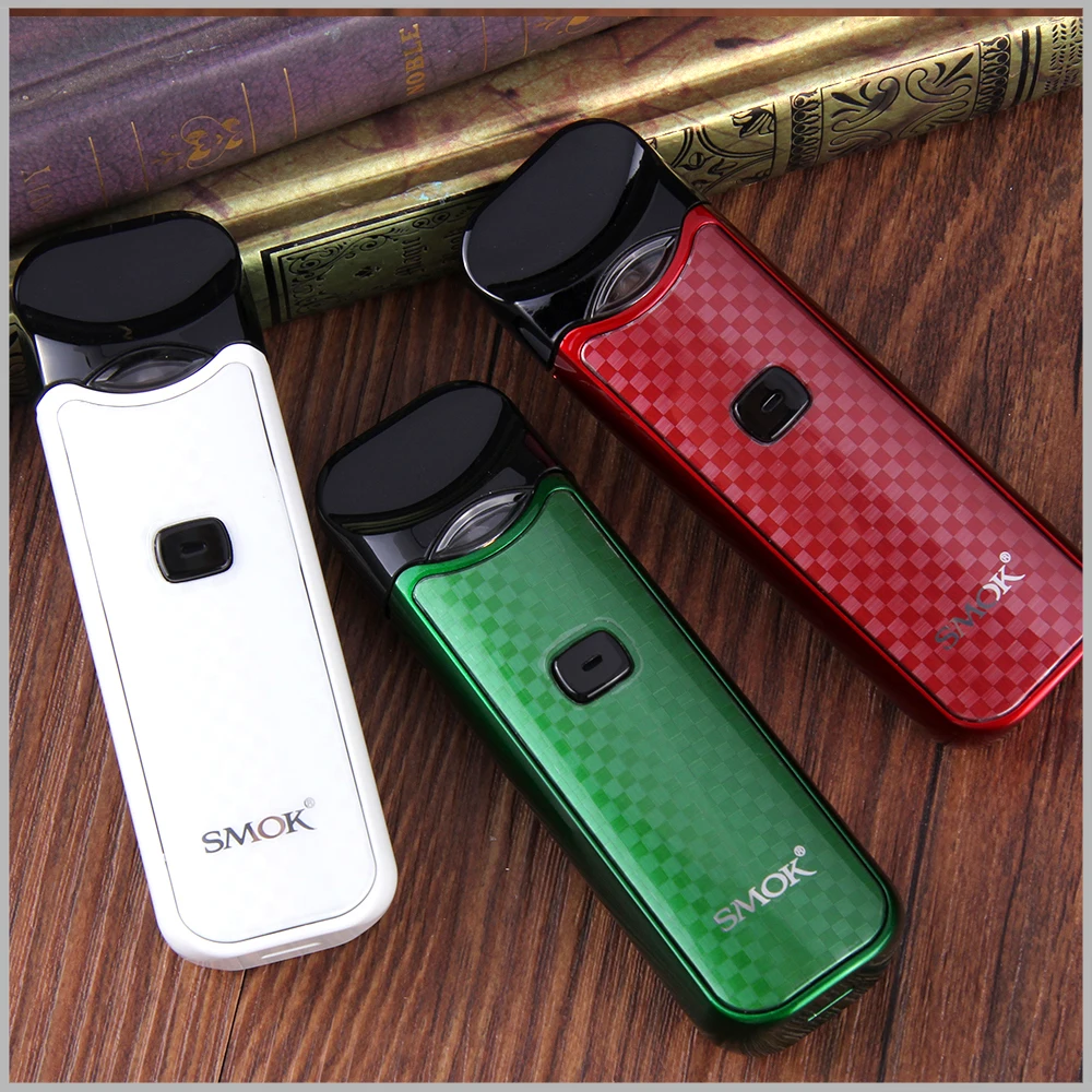 Smok Nord Pod vape комплект с аккумулятором 1100 мАч 3 мл картридж сетка спиральная электронная сигарета Vape pod Kit vs SMOK novo