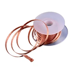 Fil à souder 2.0mm 3.5mm 1.5M, 1 pièce, pour dessouder la tresse, outil de réparation de fil de mèche 