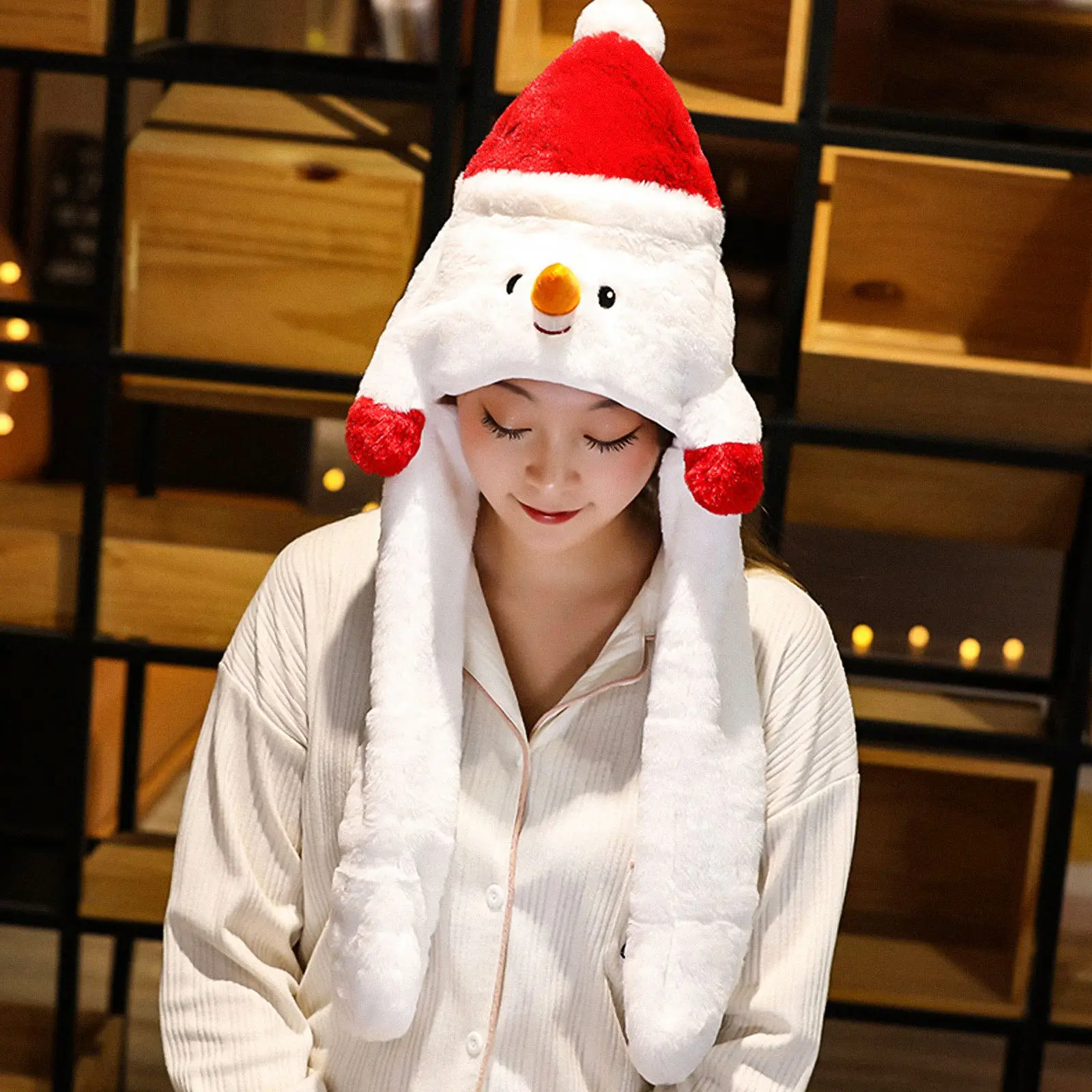 Christmas Santa Claus Snowman Hat 