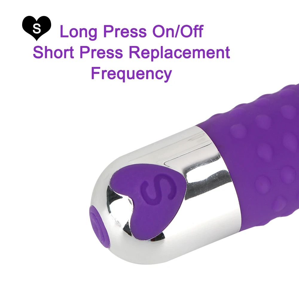 Bullet Vibrator With 10 Modes For Clitoral And G Spot Stimulation_voghion.com