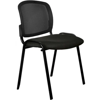 

Chair bureaucrat Vicki, on legs, fabric, black, (wiki/black)