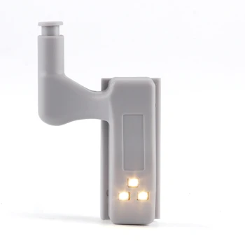 

10PCS 0.25W Universal Under Cabinet LED Light Cupboard Closet Wardrobe Inner Hinge LED Sensor Light Kitchen Night Light