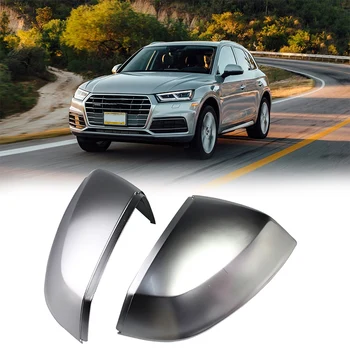 

Car Rear View Mirror Cover Cap for Audi Q5 Q7 2018-2020 Full Chrome Side Mirror Cover Trim