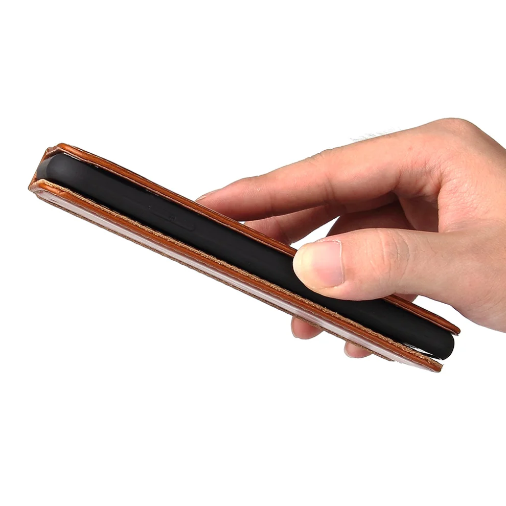 Vintage Genuine Leather Case For iPhone 11/ Pro/ Max Luxury Wallet Case Card Slots Stand Holder Magnetic Flip Cover For iPhone11