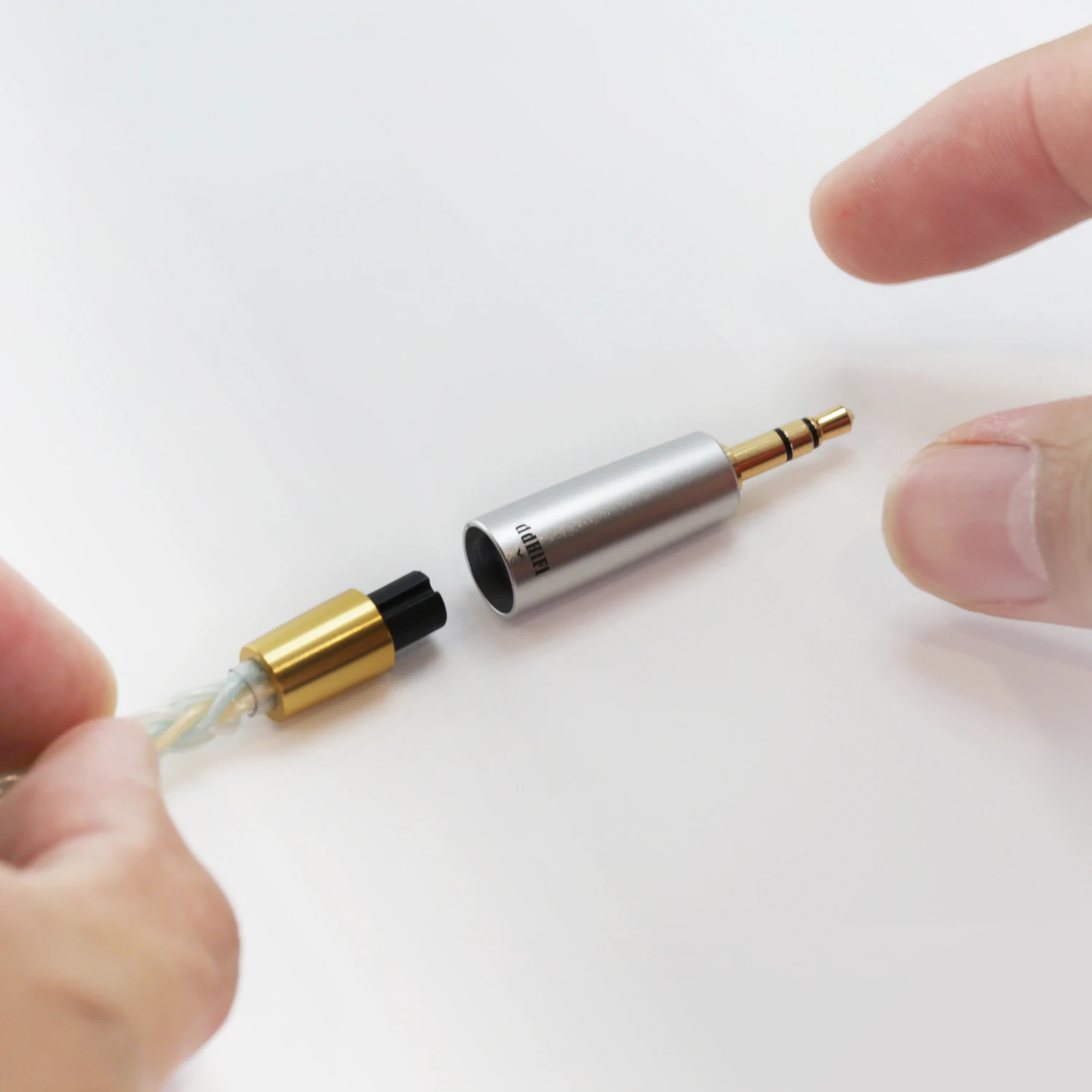 DD ddHiFi BM4P DIY Headphone Cable Replacement Adapter Package with 3 Plugs -- BM25 BM35 and BM44