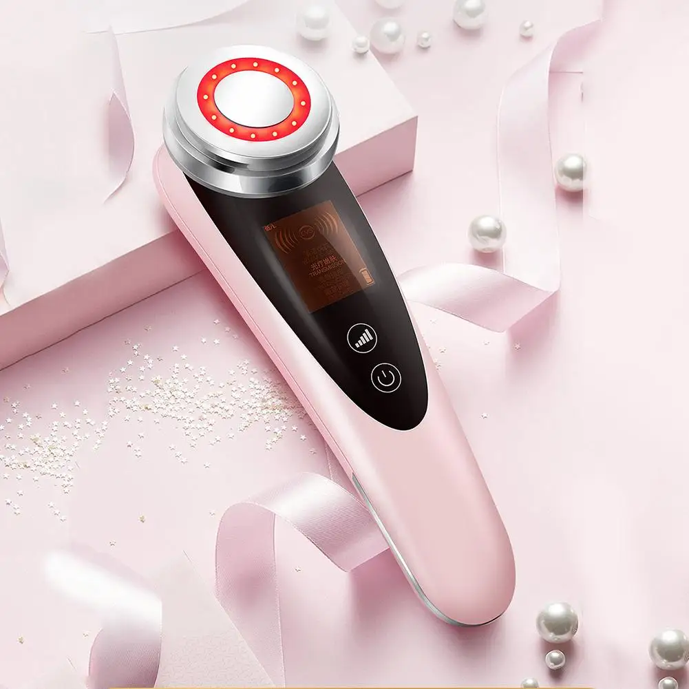 

Facial Massager Beauty Instrument Facial Cleansing Lifting Firming Device for Deep Cleasing Smooth Fine Lines Tighten Skin