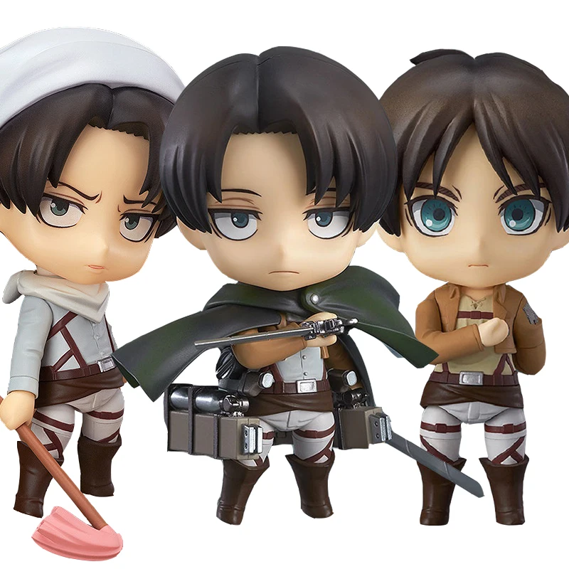 10cm Anime Toys Model-Doll Figure Collection Ackerman-Statue Attack Gift Titan 375 PVC