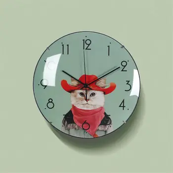 

Mute Wall Clock Creative Frameless Hemisphere Glass Home Simple Fashion Living Room Bedroom Clock Quartz Clock Wall Clock
