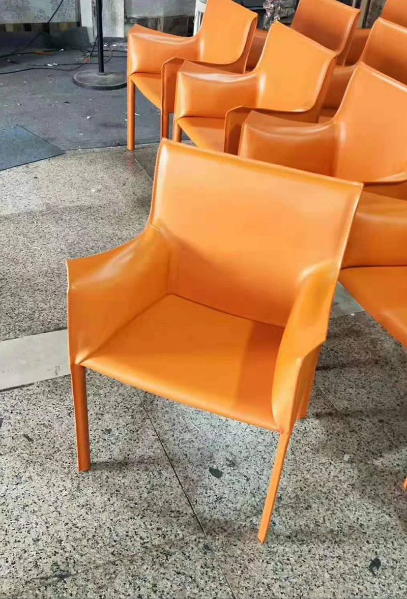 New Italy design arms chair restaurant dining chair with good price