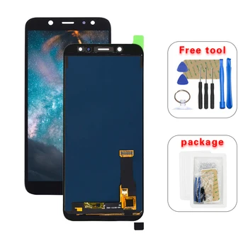 

AMOLED LCD For SAMSUNG Galaxy A6 2018 A600F A600FN LCD Display Touch Screen Digitizer Assembly Replacement