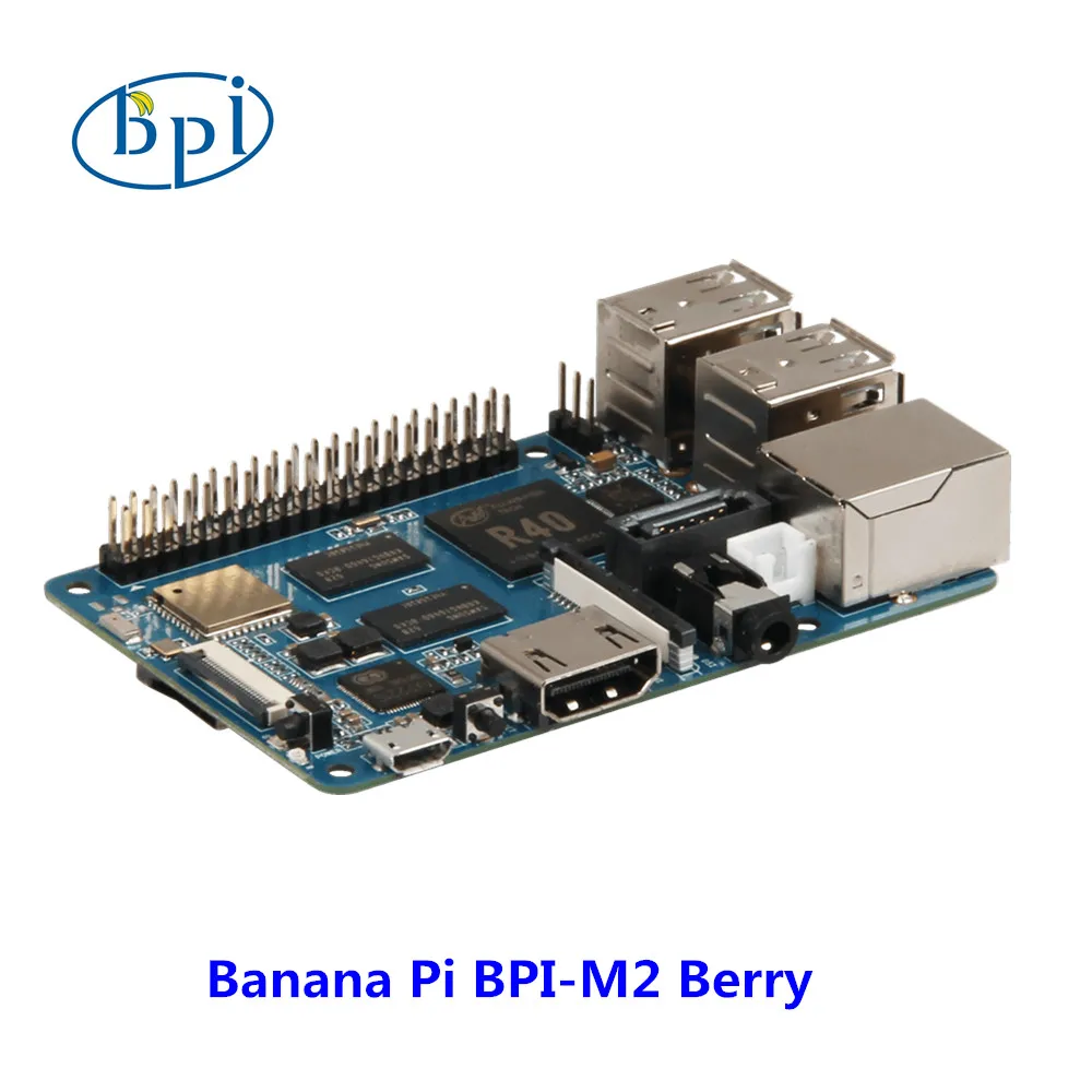 Banana Berry Quad Core Cortex a7 Allwinner V40 Cpu 1g Ddr Mesmo Tamanho Que Raspberry 3 pi Bpi-m2 - Imagem 2