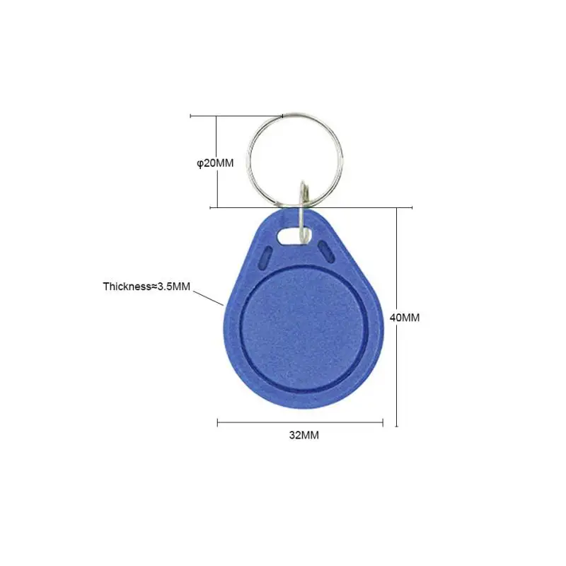 5 шт./лот RFID жидкость 13,56 Mhz копия Cloner Uid тег одноразовый UID сменный блок 0 записываемый бесконтактный ключ для ключей