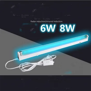 

110V/220V 6w 8w Uv LED Germicidal Lamp UVC Light Bulb Disinfection Lamp Home Clean Kill Mites Ultraviolet Lantern
