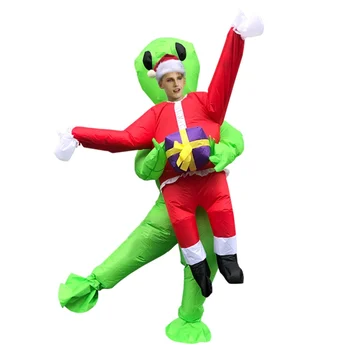 

New Halloween Alien Inflatable Costume Adult Children Halloween Performance Costume Party Funny Eco-friendly Costume New