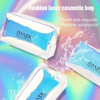 

Laser Fashion Cosmetics Bags Waterproof And Convenient Essential Bag Travel Makeup To Clean Container Storage And Female X1N0
