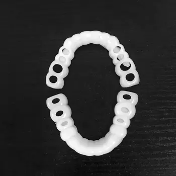 

Smile Simulation White Denture Lower Teeth New Whitening Lower Row Braces Teeth Whitening Suit Upper Row Dentures
