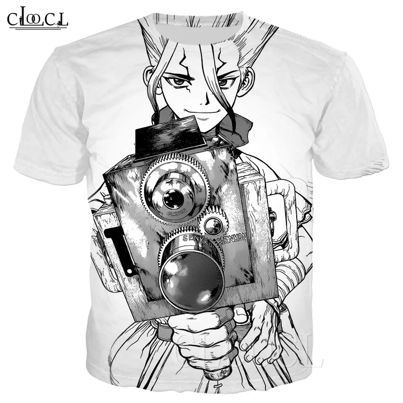 Комикс Dr.Stone футболки Забавный 3D принт Толстовка японского аниме унисекс