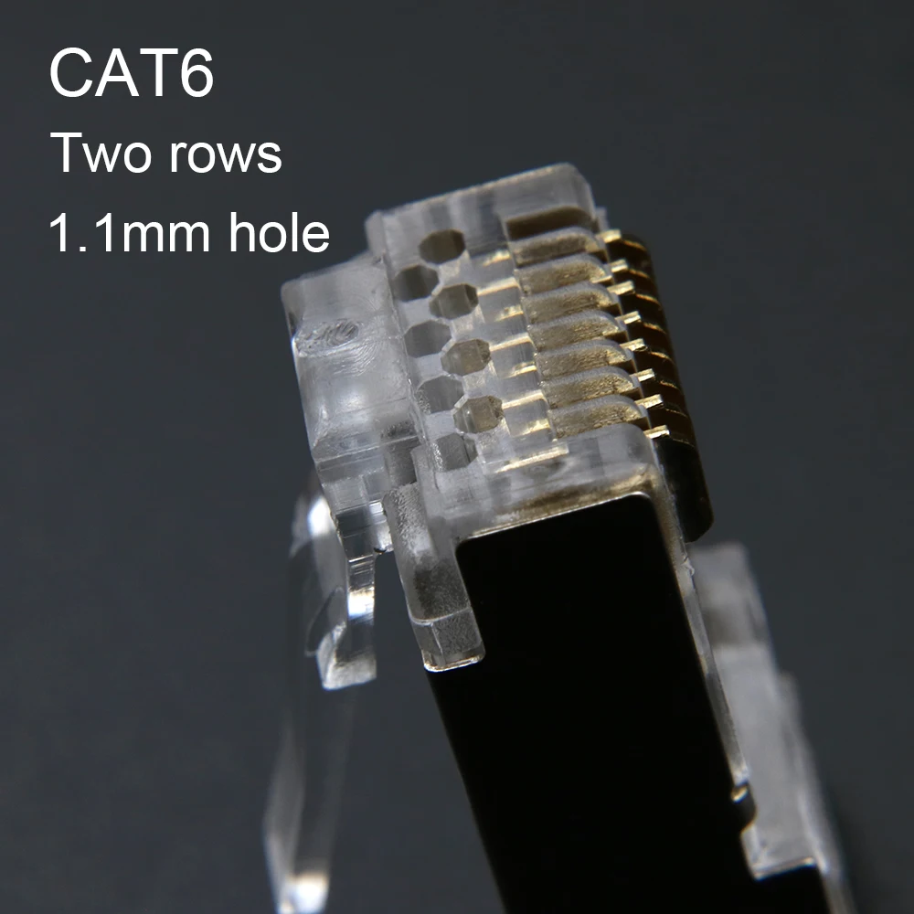 Xintylink-Conector de cabo blindado de metal Jack,