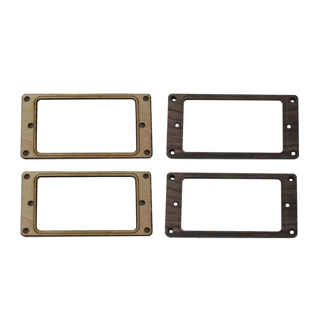 Pack of 4 Humbucker Pickup Frame Mounting Ring for Electric Guitar Musical Instrument Parts