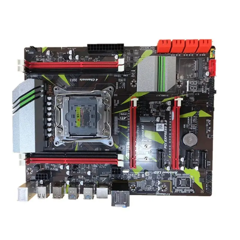 X99 2011-V3Pin DDR3 настольный компьютер материнская плата для E5-2609V3 комплект процессора