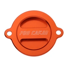 Оранжевый Кроссовый Масляный Фильтр Крышка для KTM EXC-F450 12-16