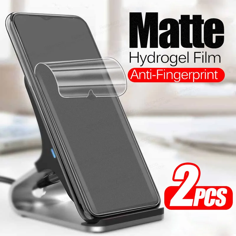 

Гидрогелевая матовая пленка для Xiaomi Redmi Note 9s 9 Pro Redme 9A 9C NFC, 2 шт.