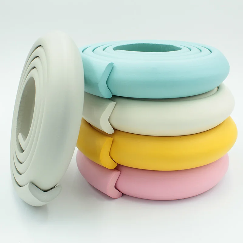 

2M Baby Safety Crash Bar Table Angle Protective Pad L-type Thickening Angle Anti-collision Cushion Sofa Angle Furniture