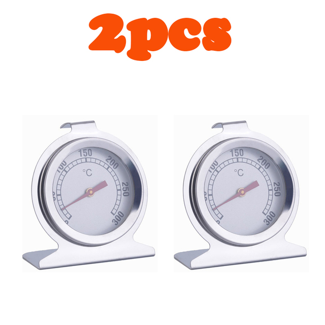 Dial Thermometer Stainless Steel Oven Cooker Temperature Gauge BBQ 300 Celsius Thermometer Kitchen Gadgets Tool Accessories