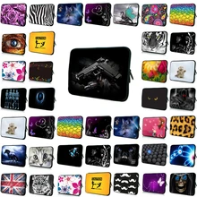 Неопреновый ультрабук лайнер Funda компьютерный рукав лайнер сумка для Macbook Air acer hp 7 7,7 8 10 10,5 12 12,3 13 13,3 14 15 15,6 17"
