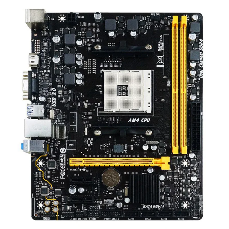 Процессор AMD Ryzen 3 2200G с материнской платой Biostar A320 поставляется с набором новых офисных устройств второго поколения, интегрированных карт