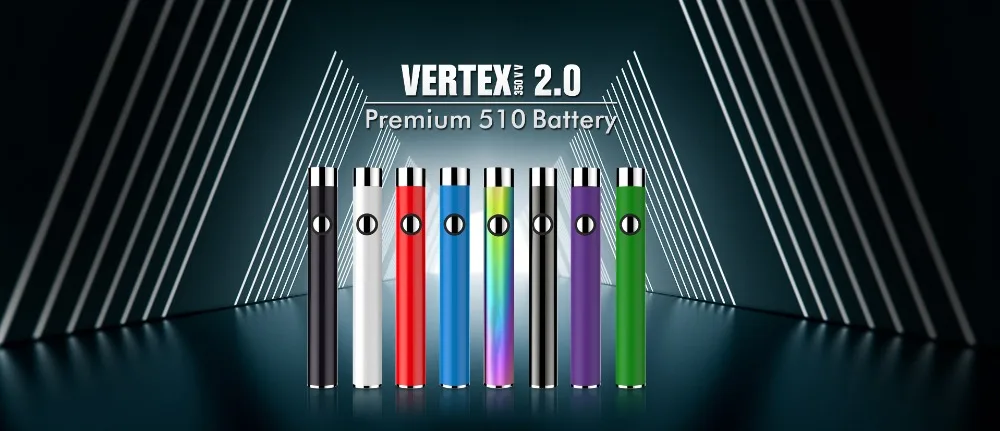 AIRISTECH airis Vertex 2,0 Vape ручка аккумулятор 510 резьбовой картридж совместимый с управлением напряжением Универсальный usb кабель для зарядки E-Cig