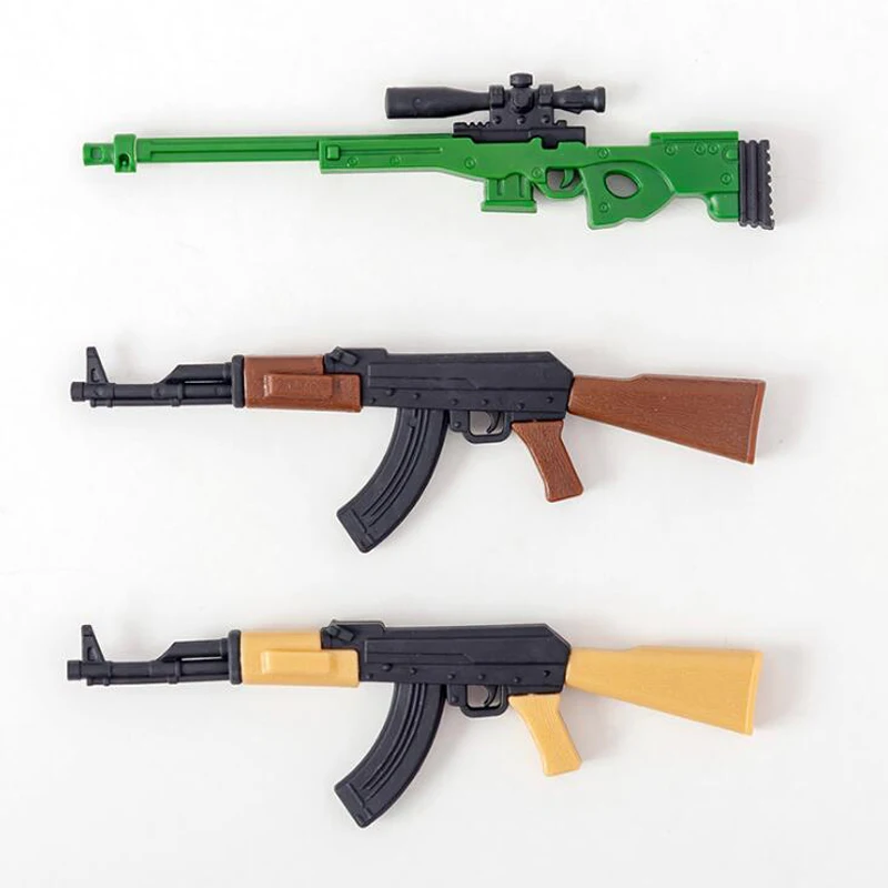 Creative Cartoon Sniper Rifle Ak Rifle Pencil Eraser Diy Pubg Game Prop Eraser Painting Writing Correction Rubber Child Gift Eraser Aliexpress