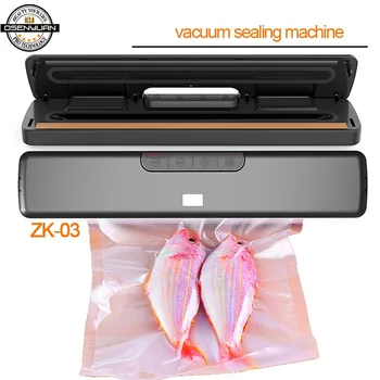 

90-240V Wet&Dry Household Food Vacuum Sealer Packaging Machine Film Sealer Vacuum Packer Including 20Pcs Bags