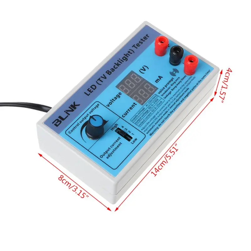 

Digital Digital Display Multi-Function Tester Can Measure 100 Strings of Lights to Adjust Current and Voltage LED Lamp Bead