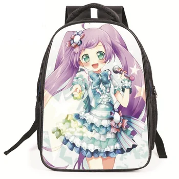 

16 inch anime Backpack Cartoon Pretty little princess Backpack Girls School Bag For teens Grade 3 to 6 class school bag mochila