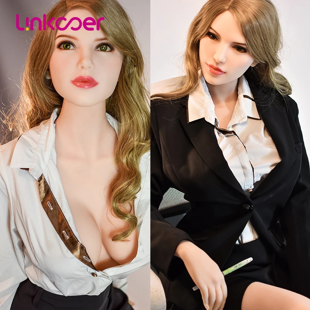 Linkooer 166 см секс куклы офисные Старшая Женщина похожая на настоящую грудь
