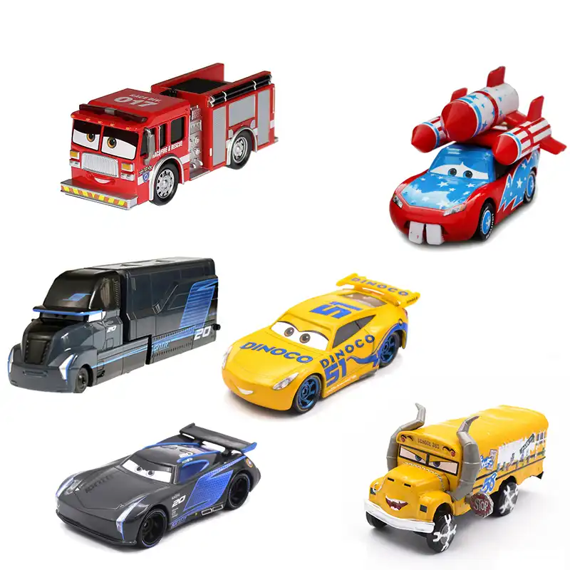 lightning mcqueen crash toy