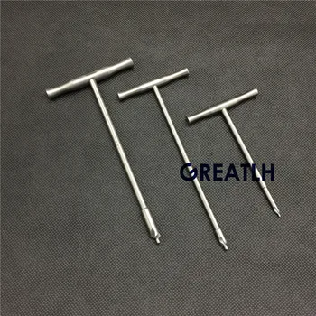 

orthopedics Stainless steel Reamer with T-handle 4mm 6mm 8mm tip Veterinary instrument